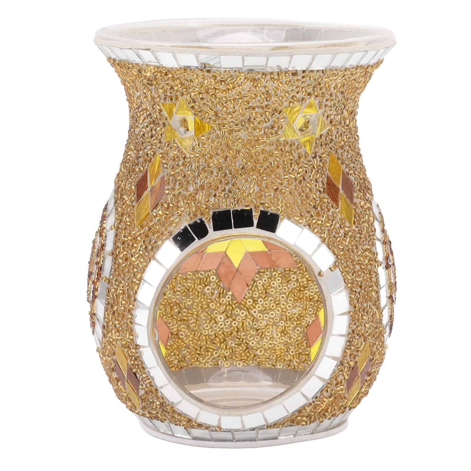 Kominek Na Olejki Eteryczne, Podgrzewacz Do Olejków Zapachowych, Palniki Na świeczniki Tealight, Mozaika Szklana Kadzidło Dyfuzor Zapachowy Tealight świecznik Do Aromaterapii Do Domowej Sypialni