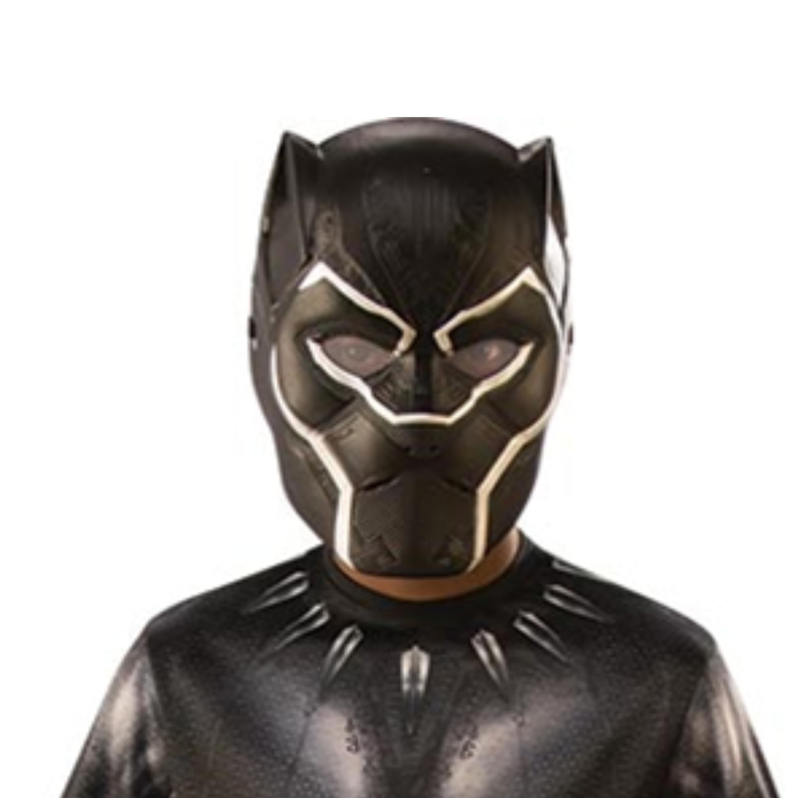 Rubies - Avengers Officiel - Black Panther - Déguisement Enfants Black Panther - Tailles 3 à 10 Ans au Choix - Costume Super Héros Marvel avec Combinaison et Masque - Pour Halloween, Carnaval