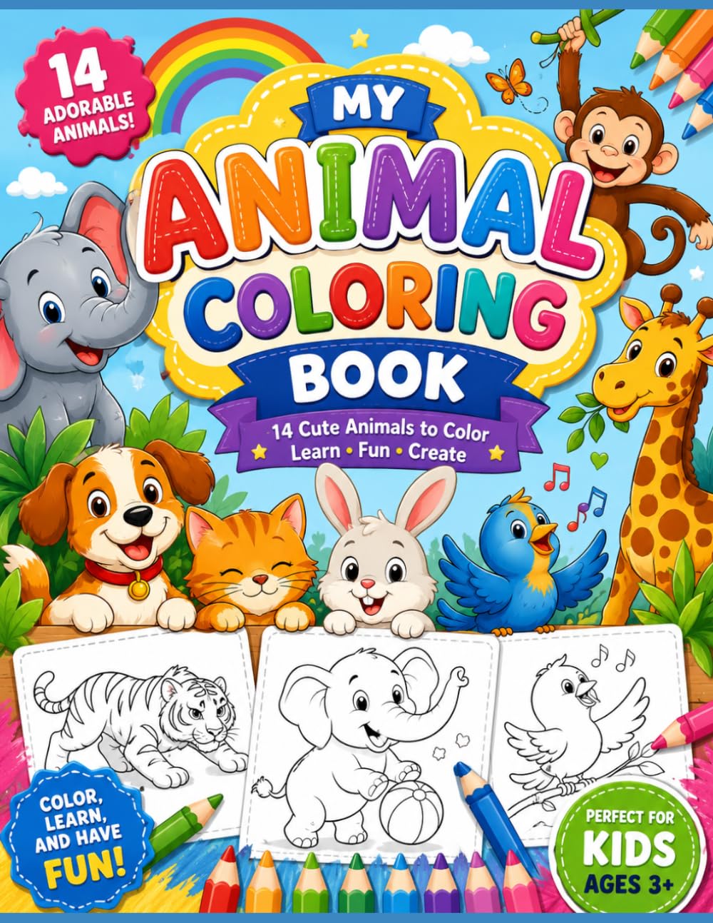 My First Coloring Book
