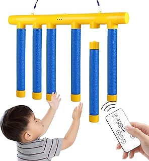 Reflex Stick Game - Hand Speed Challenge Toy for Kids & Adults, Reaction Time Training Tool for Hand Eye Coordination, Speed & Agility Training, Falling Sticks Catching Game with Adjustable Speed