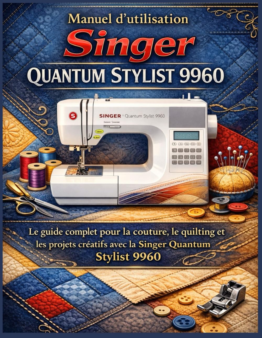 Manuel d’utilisation Singer Quantum Stylist 9960: Le guide complet pour la couture, le quilting et les projets créatifs avec la Singer Quantum Stylist 9960