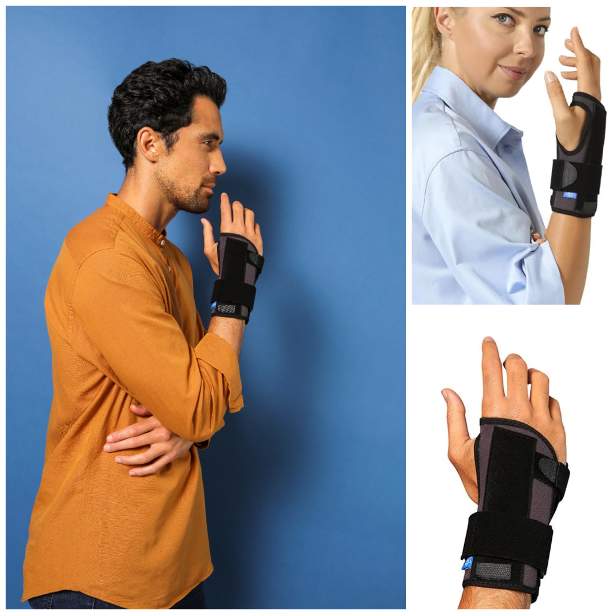 THUASNE Dynastab Dual, Wrist Support Splint, Carpal Tunnel Wrist Splint, Wrist Support for Arthritis Tendonitis, Joint Pain - Image 2
