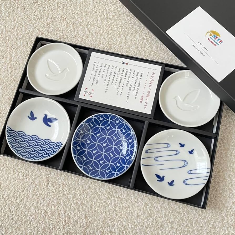 【イトーヨーカドー100周年】陶器製食器セット 5枚 美濃焼 限定品 イトーヨーカドー100周年陶器製食器セット 5枚 美濃焼 限定品