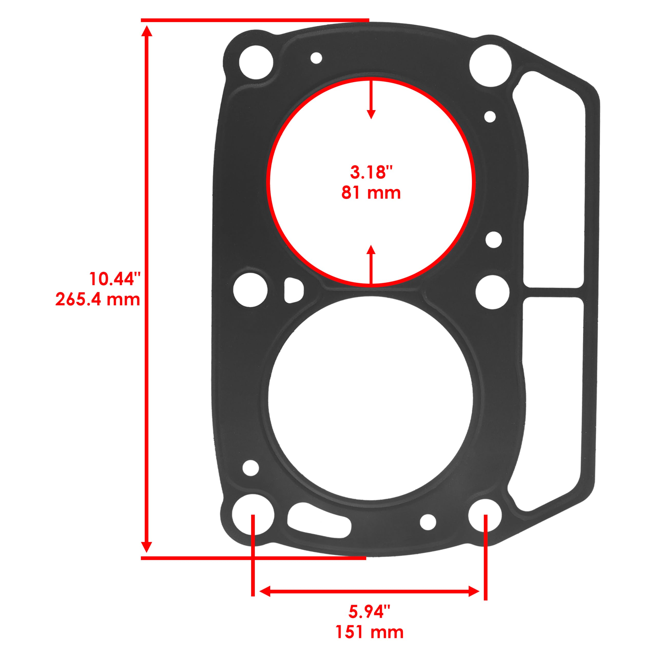 Caltric Oil Pump & Gasket Kit - Replacement For Polaris Ranger XP 700 2005 2006 2007 2008 Models