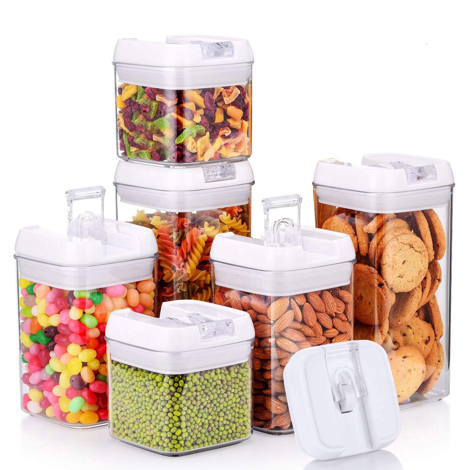 Buy AirTight Food Storage Container Set [6Piece Set] Pantry Durable