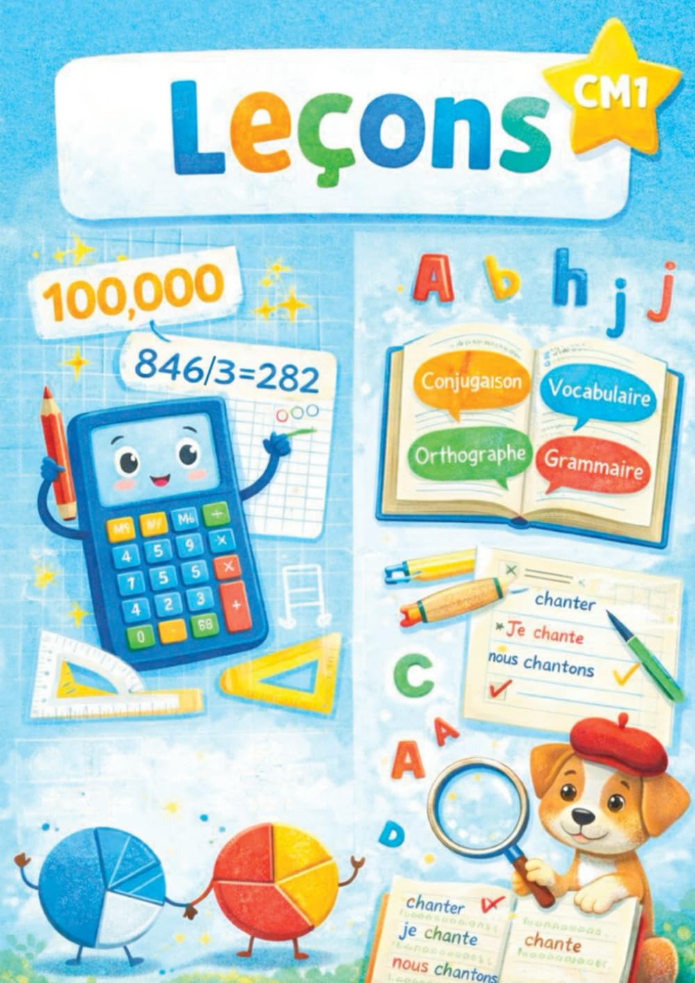 Fichier de leçons Français et Math CM1