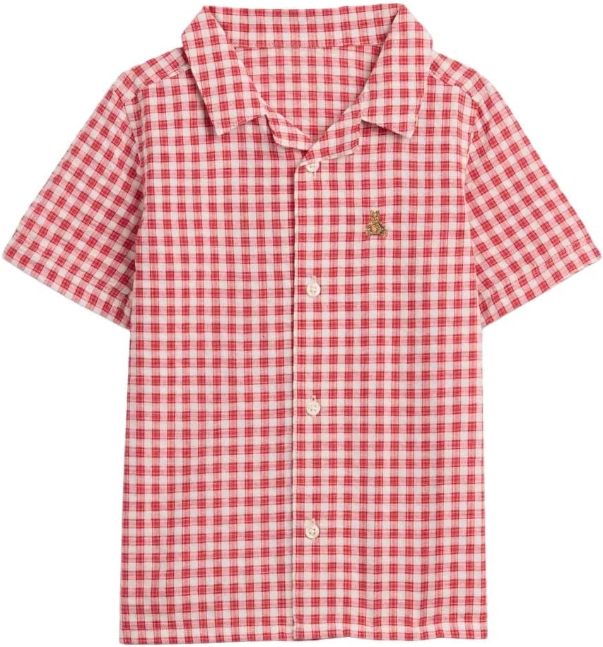 Gap Baby Boys' Short Sleeve Novelty Button Down Shirt