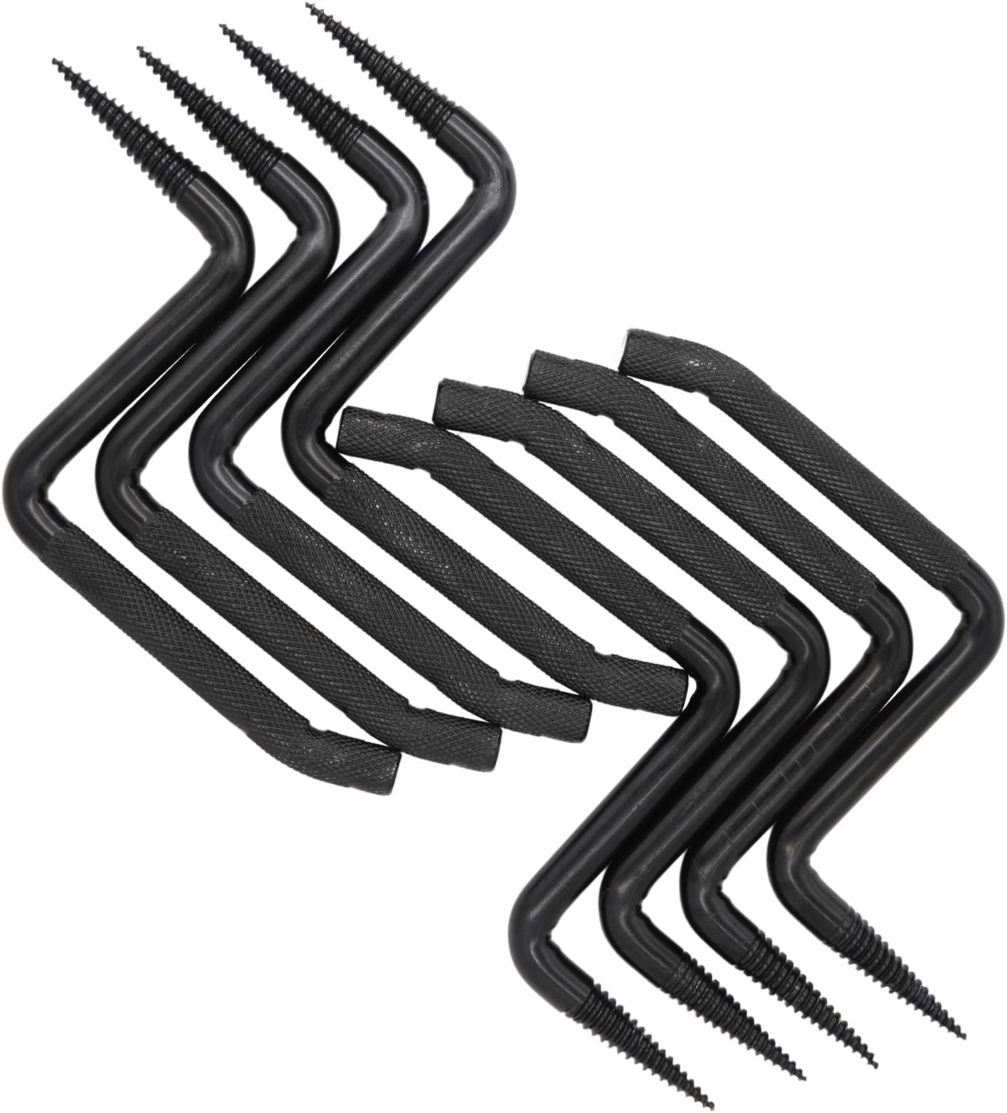 4 inch Screw-in Tree Steps for Hunting, Can Hold up to 705 lbs Fits Climbing to Tree Stands, with Slip-Resistant knurling Pattern (8Pack)