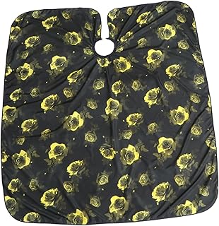 LIFKOME 1Pieza Peluquería Delantal Corte y Teñido Limpiar Color Amarillo