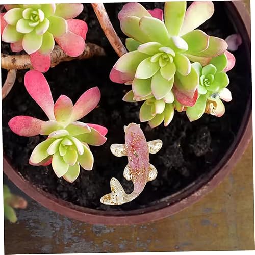 Miniatura 5 de Koi Fish Decor Crystal Figurine, Small Glass Fish Ornament for Home Desk, Lucky Wealth Attraction DecorationHome Decor