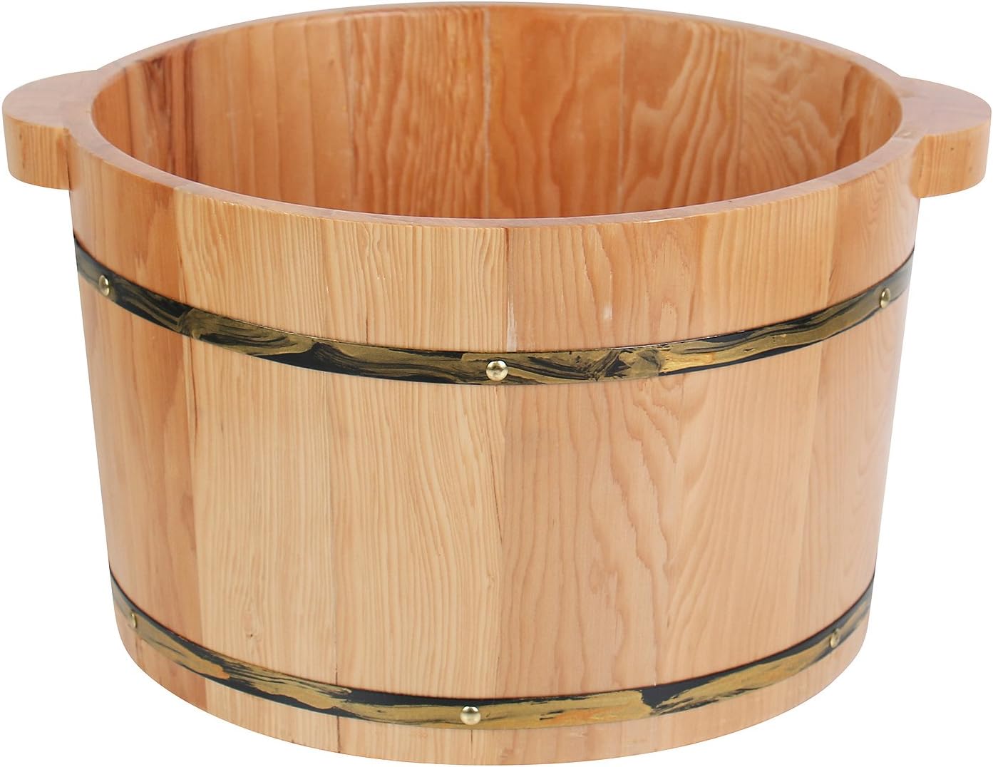 Foot Massage Bucket Natural Wooden Foot SPA Bucket