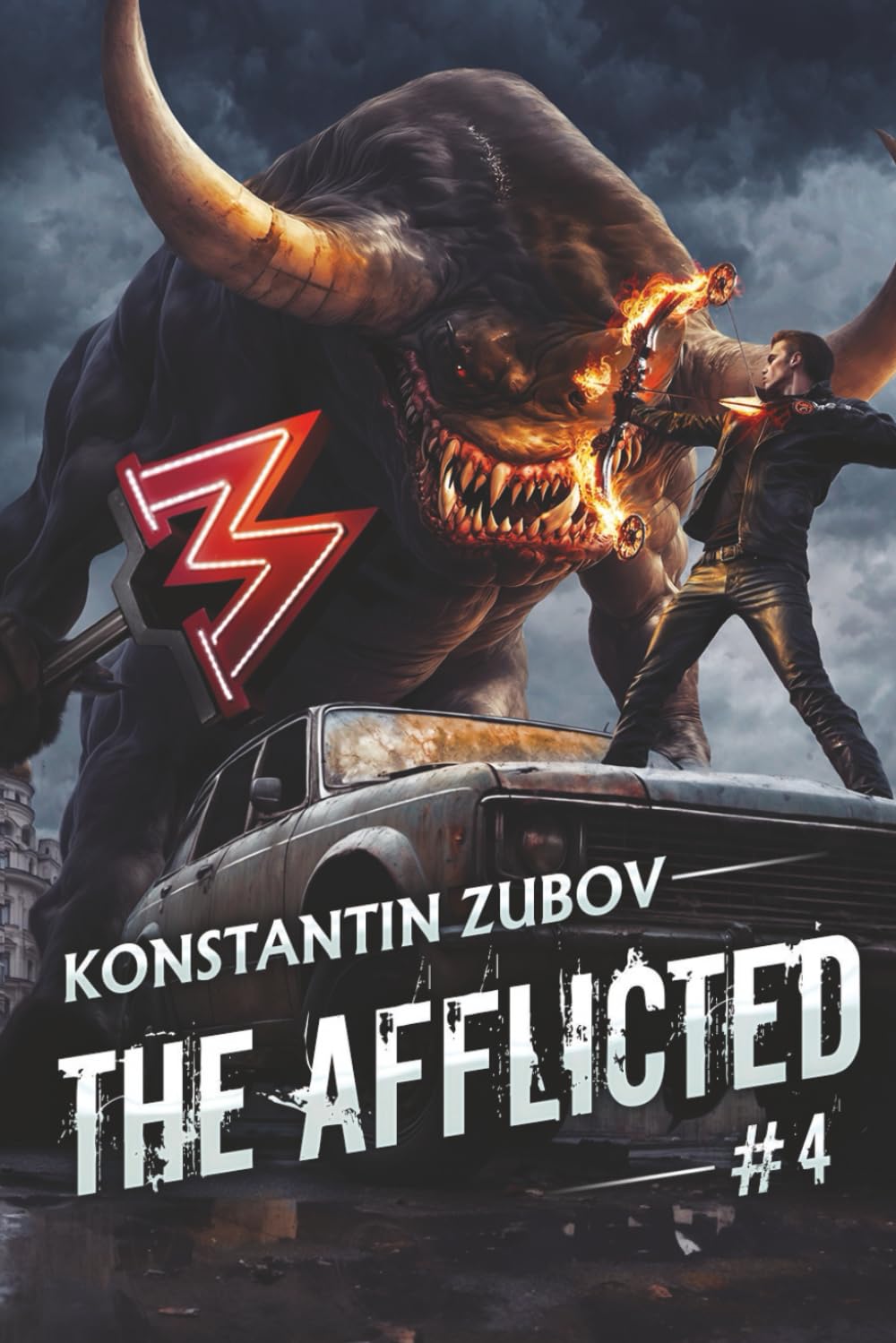 The Afflicted (Book 4): A LitRPG Apocalypse Adventure Series