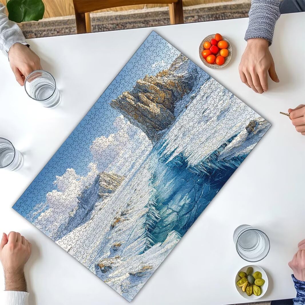 Puzzle 2000 Pièces Adultes, Puzzle 2000 Pieces Hiver, Cadeau Femme -2112