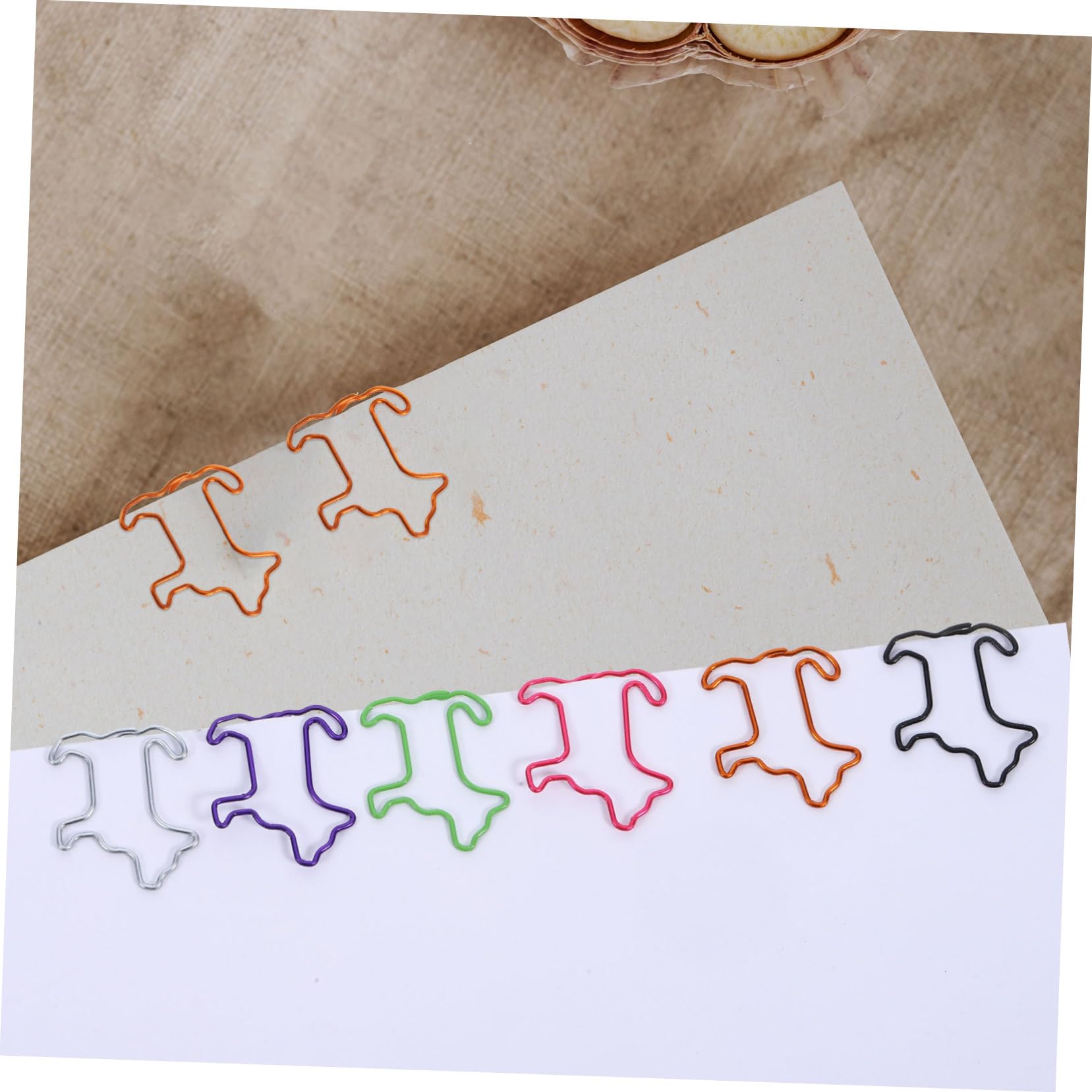 OSALADI 5 Sätze Büroklammer Für Welpen Hundezubehör Papier Hund Büroklammern Süße Büroklammern Clips Hochzeit Süße Hunde-büroklammern Das Büro -lesezeichen Rostfreier Stahl 60 Stück * 5