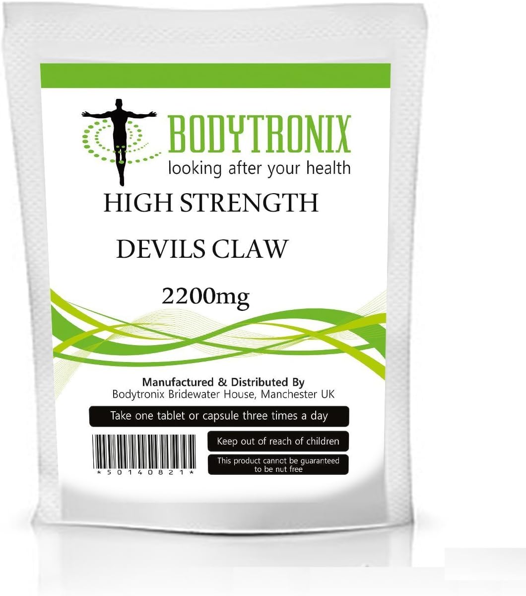 HIGH STRENGTH DEVILS CLAW 2200mg tablets OSTEOARTHRITIS, ANTI-INFLAMMATORY (120)