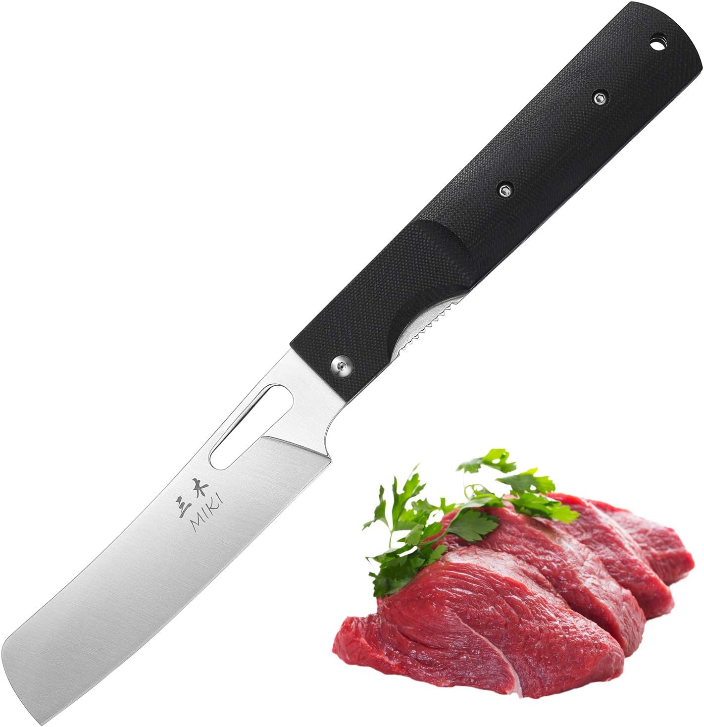 Miki Sharp 440A Stainless Steel Blade Japanese Kitchen Chef