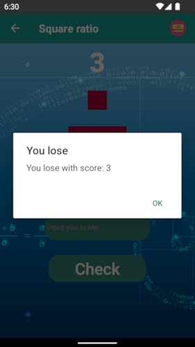 Square ratio KS
