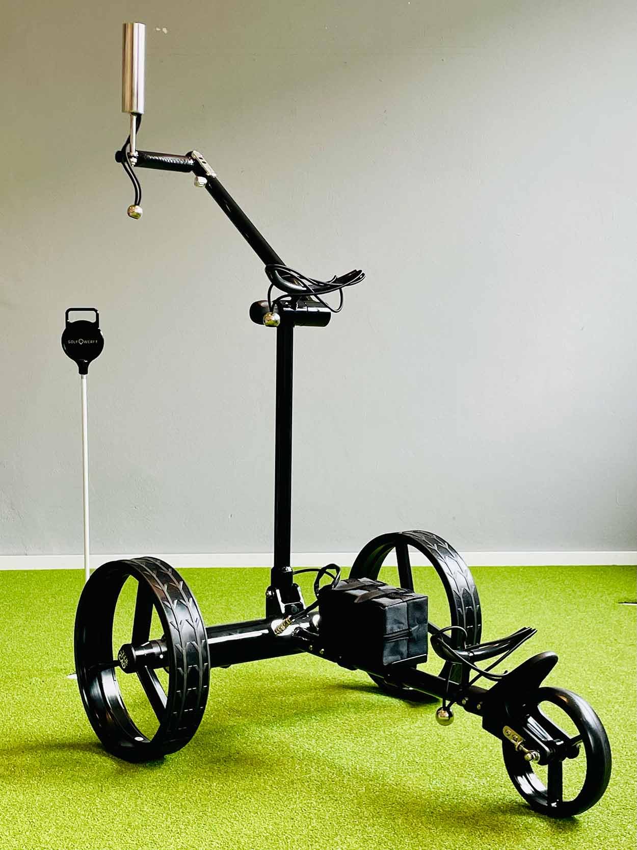 Generisch ClubCad Aluminium Elektro Golftrolley mit Fernbedienung