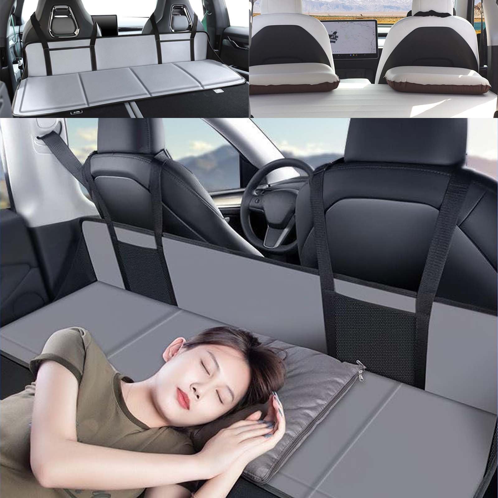 Amazon.com: (Gray) Car Camping Essentials,Increase Cargo Car Bed