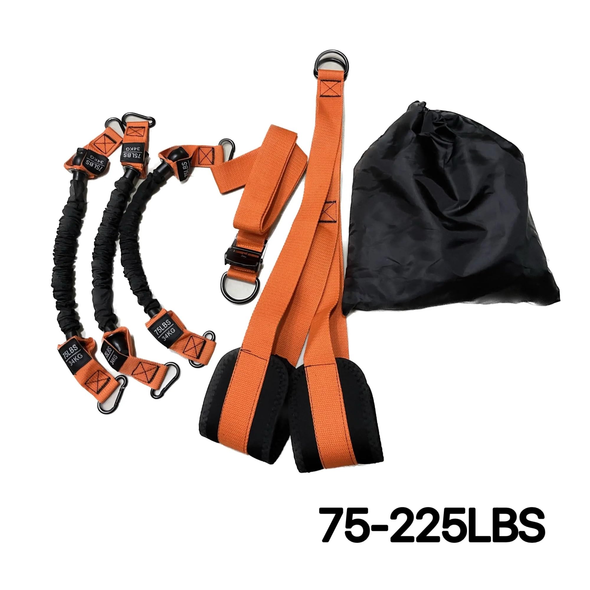fasce di resistenza con maniglie Fasce cintura assistita 75-300 LBS Assistenza multifunzionale