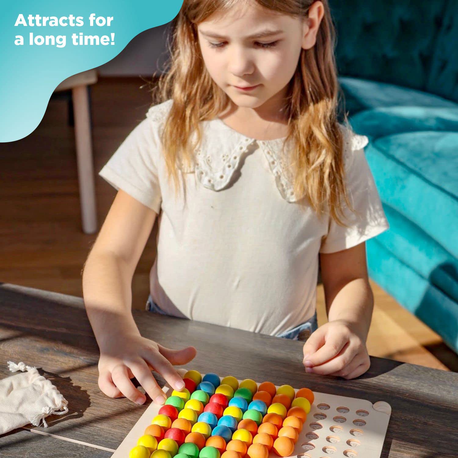 Montessori Sandtablet Mit Buchstaben - Lernspielzeug Ab 3 Jahre Mit Kinetic Sand