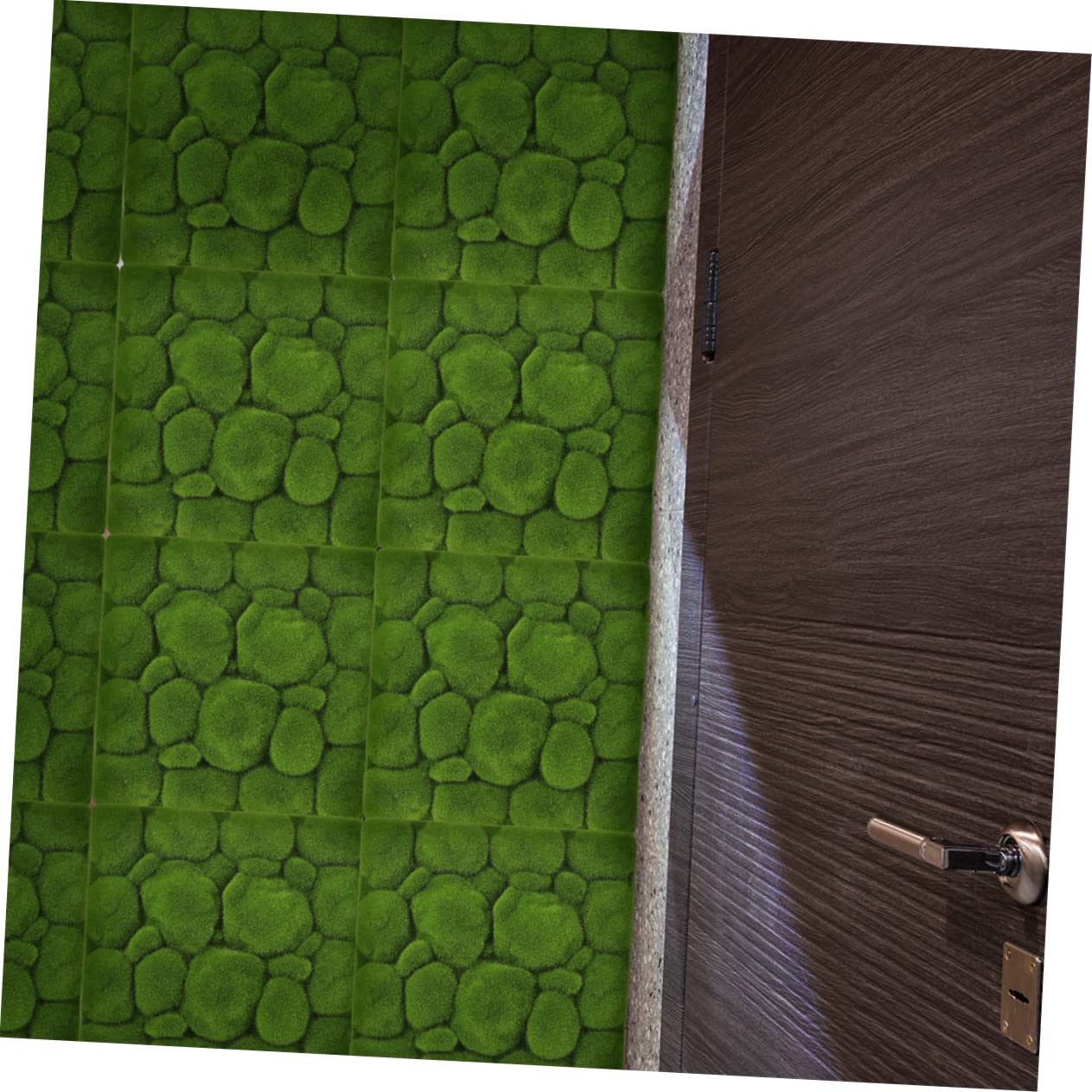 DECHOUS 6pièces Décoration Mousse Artificielle De Sphaigne Panneau De Plantes Végétales pour Fond De Mur Naturel pour Maison Et Événements