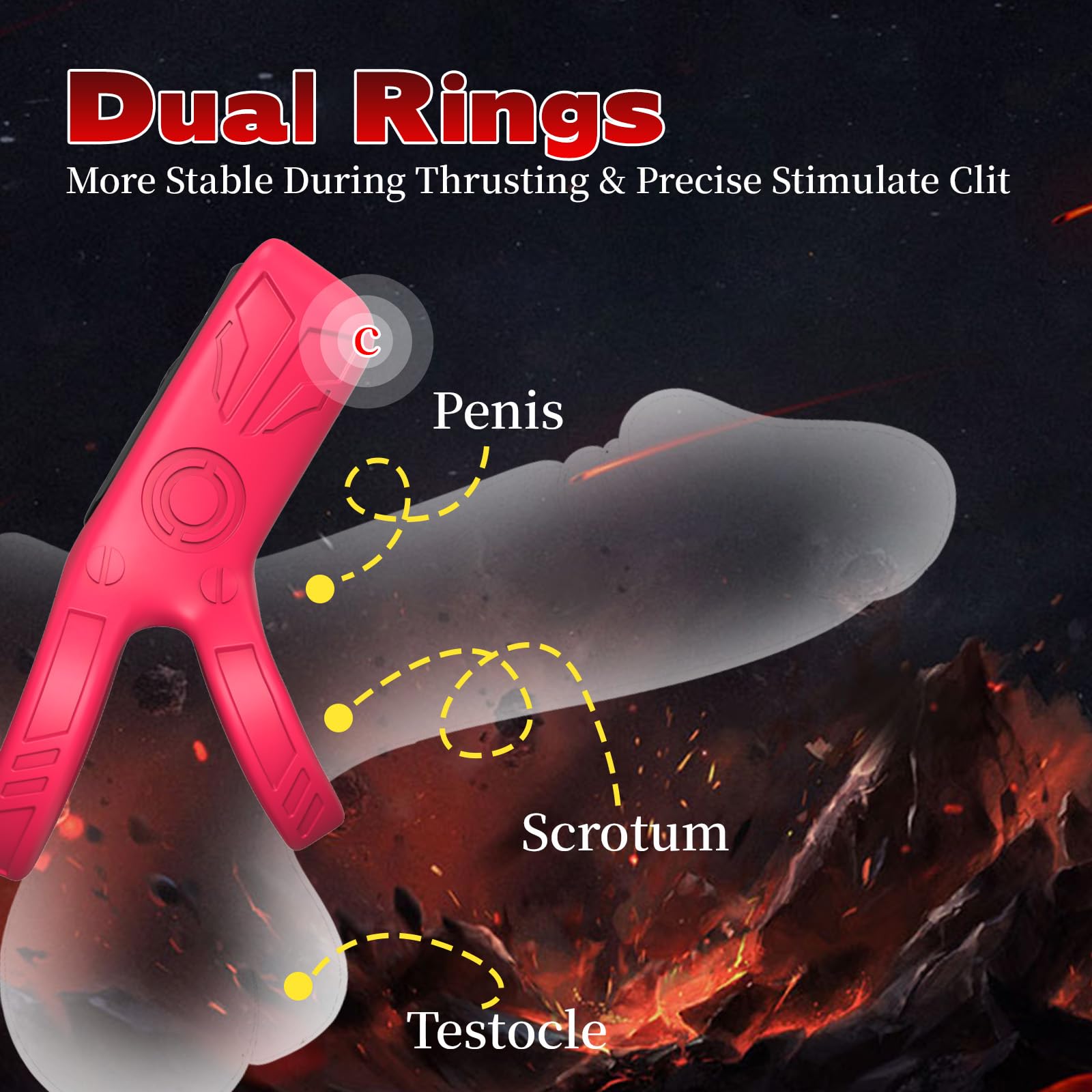Amazon.com: Vibrating Cock Ring, Penis Ring with Mini Vibrator, 9 PCS Cock  Rings for Men Erection Sex, Silicone Vibrating Adjustable for Erection  Enhancing and Sex Longer Lasting Stronger Testicle, Male Sex Toys :