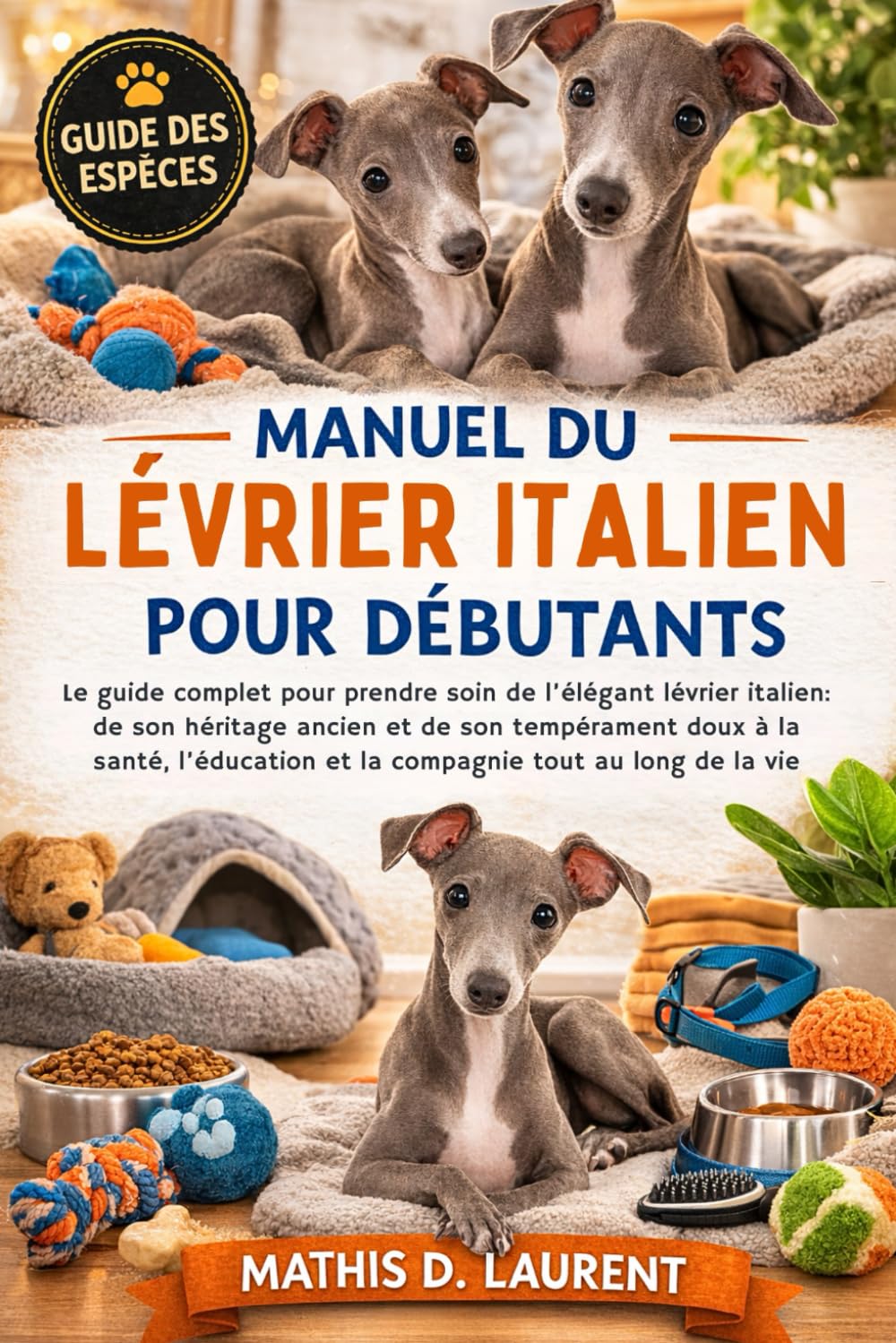 MANUEL DU LÉVRIER ITALIEN POUR DÉBUTANTS: Le guide complet pour prendre soin de l’élégant lévrier italien : de son héritage ancien et de son ... et la compagnie tout au long de la vie