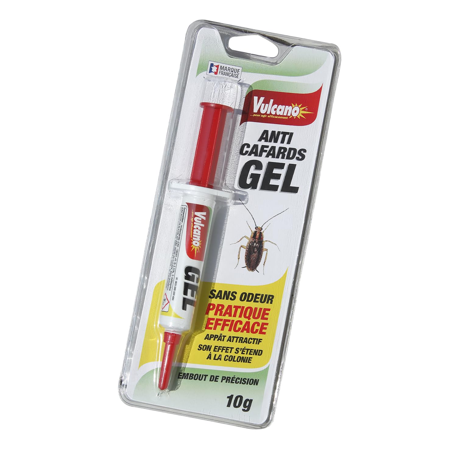 VULCANO GEL ANTI-CAFARDS PRATIQUE EFFICACE SANS ODEUR