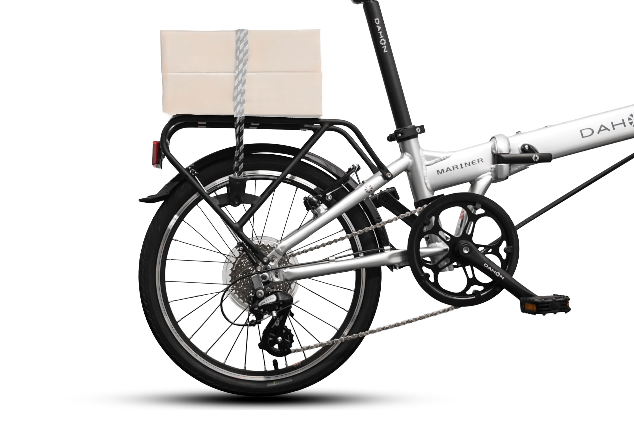 Amazon.com : Dahon Mariner D8 Folding Bike (Brushed) : Sports