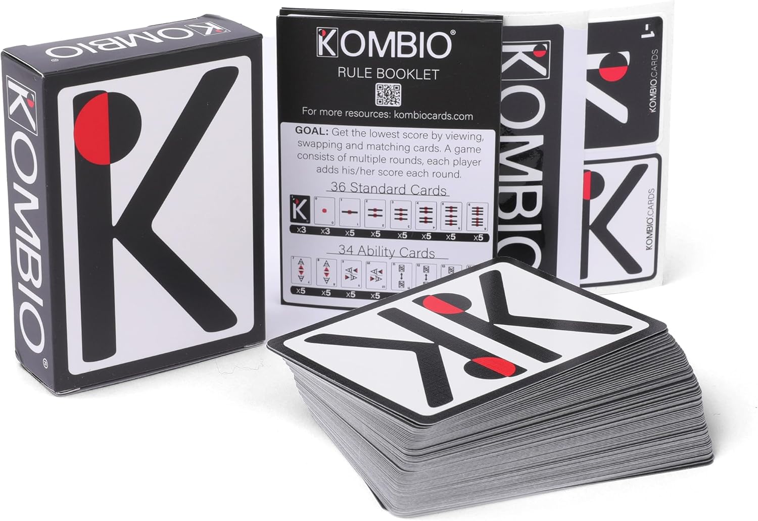 KOMBIO | The All-in-One Card Game | 2-6+ Players | Speed | Memory | Strategy
