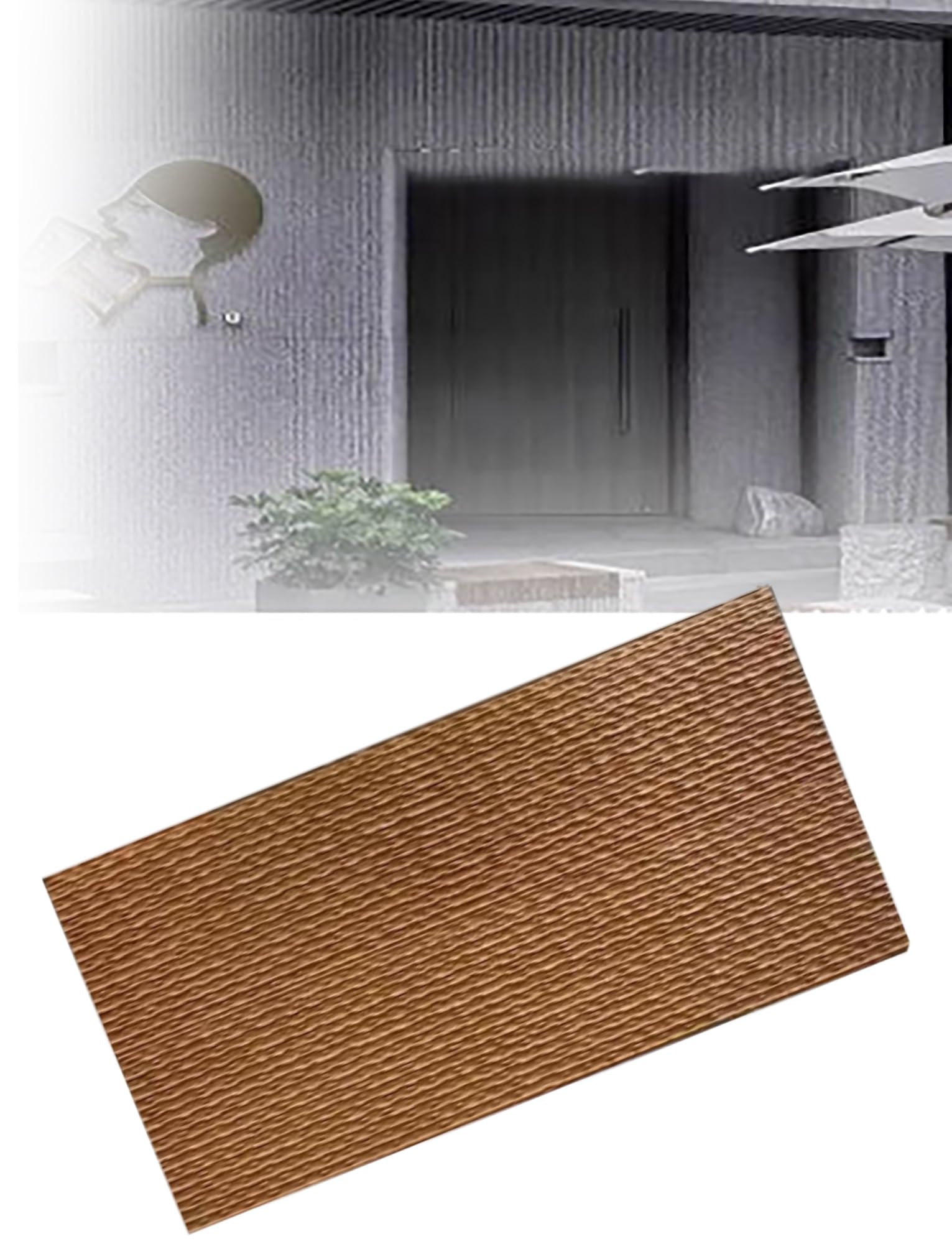 Paneles de pared de piedra sintética, paneles de piedra sintética para decoración interior y exterior
