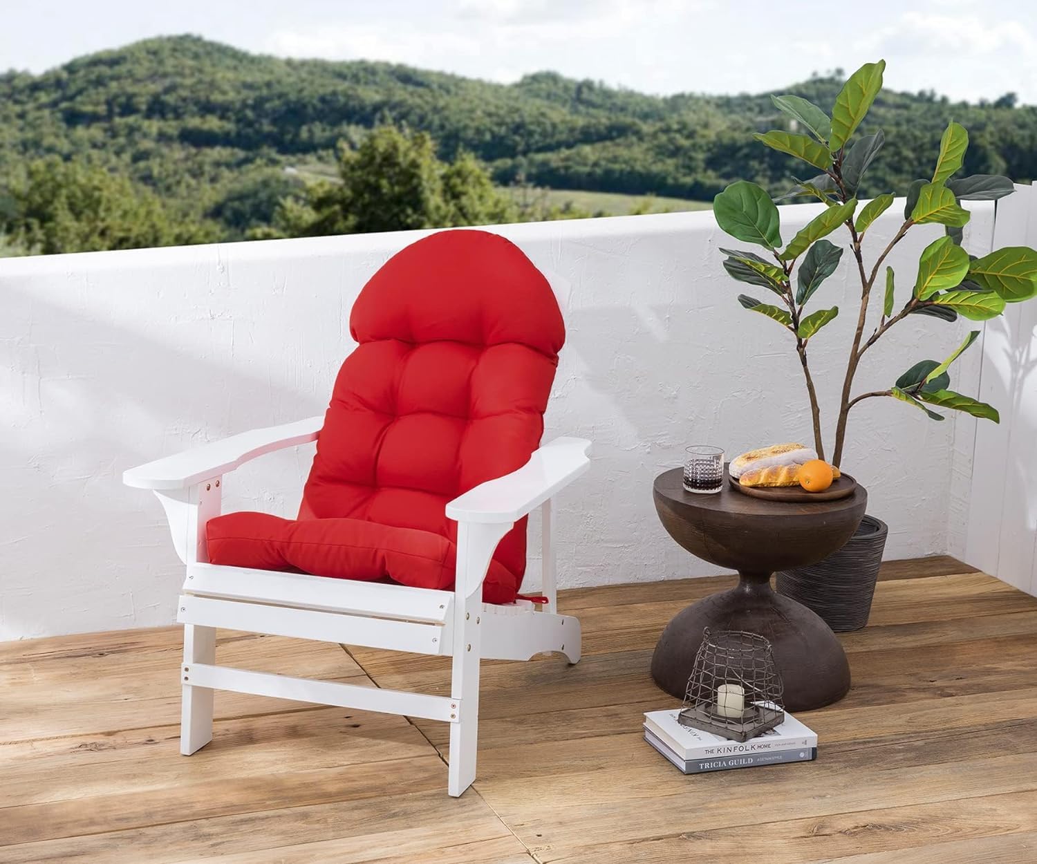 Chaise Patio Adirondack Garden Chair Cushion | Patio Chair Cushions | High  Back Rocking Chair Cushion | Padded Patio Seat Rocking Chair Cushion For  Outdoor Furniture, Indoor, Patio, Garden, Yard High Back, image size:1500x1250