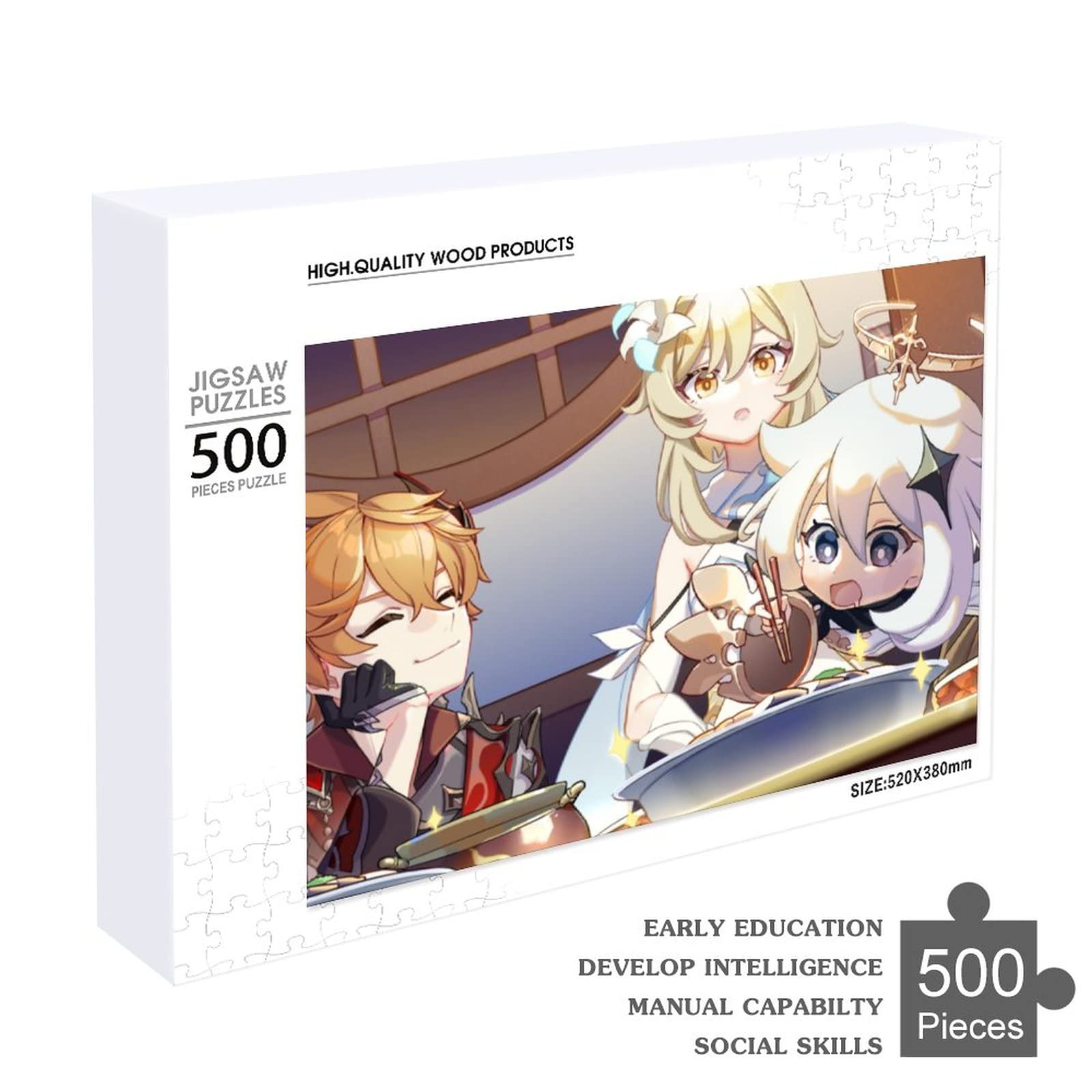 【原神グッズ】鐘離　1000ピースパズル　額縁付き 原神 原神シリーズ パズル-千手百目の浮世 原神,キャラグッズ