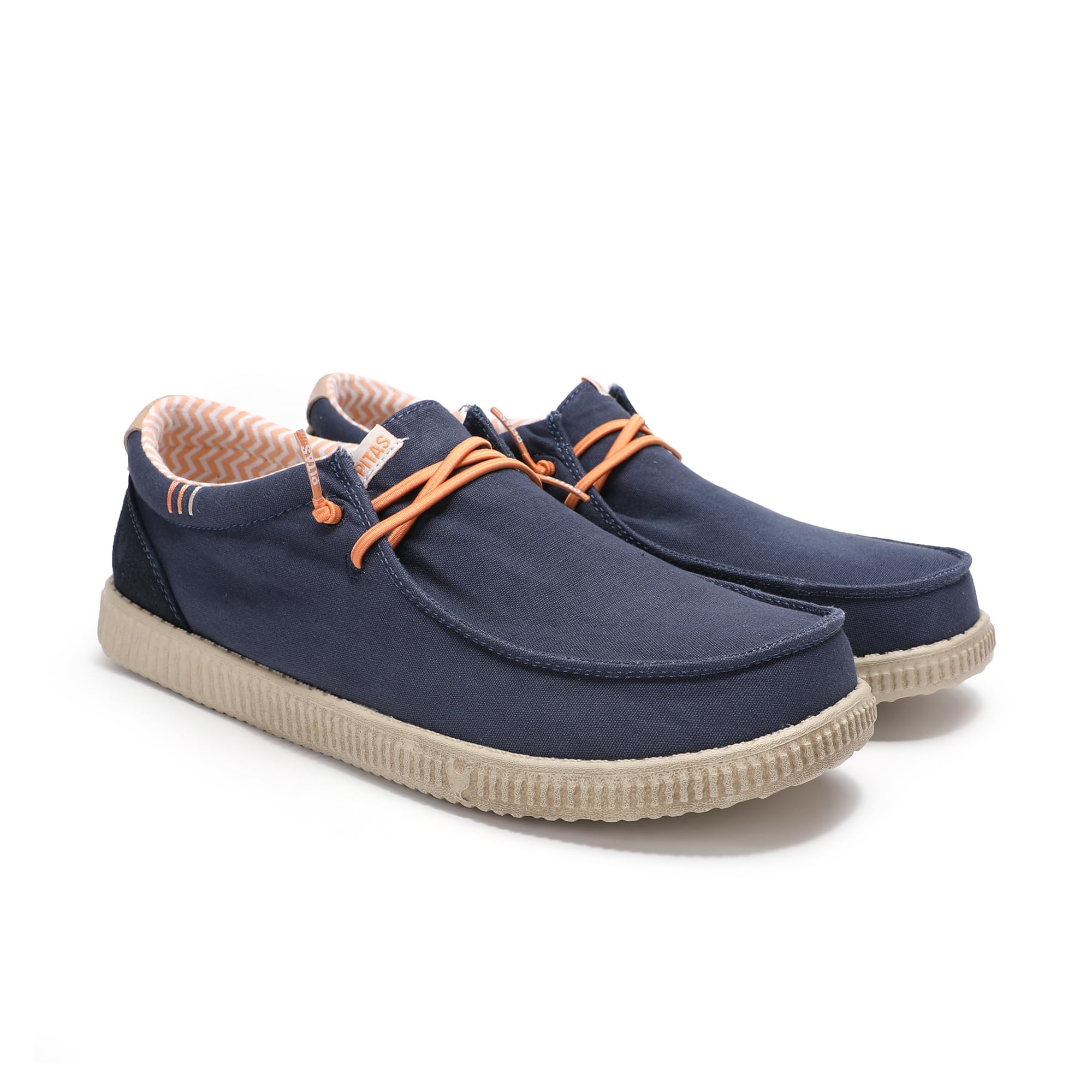 PITAS | WP150 LEDRO | Mocasines de Hombre | Náuticos Casual | Zapatillas de Tela | Zapatos sin Cordones | Deportivas Casuales | Calzado de Walkinpitas