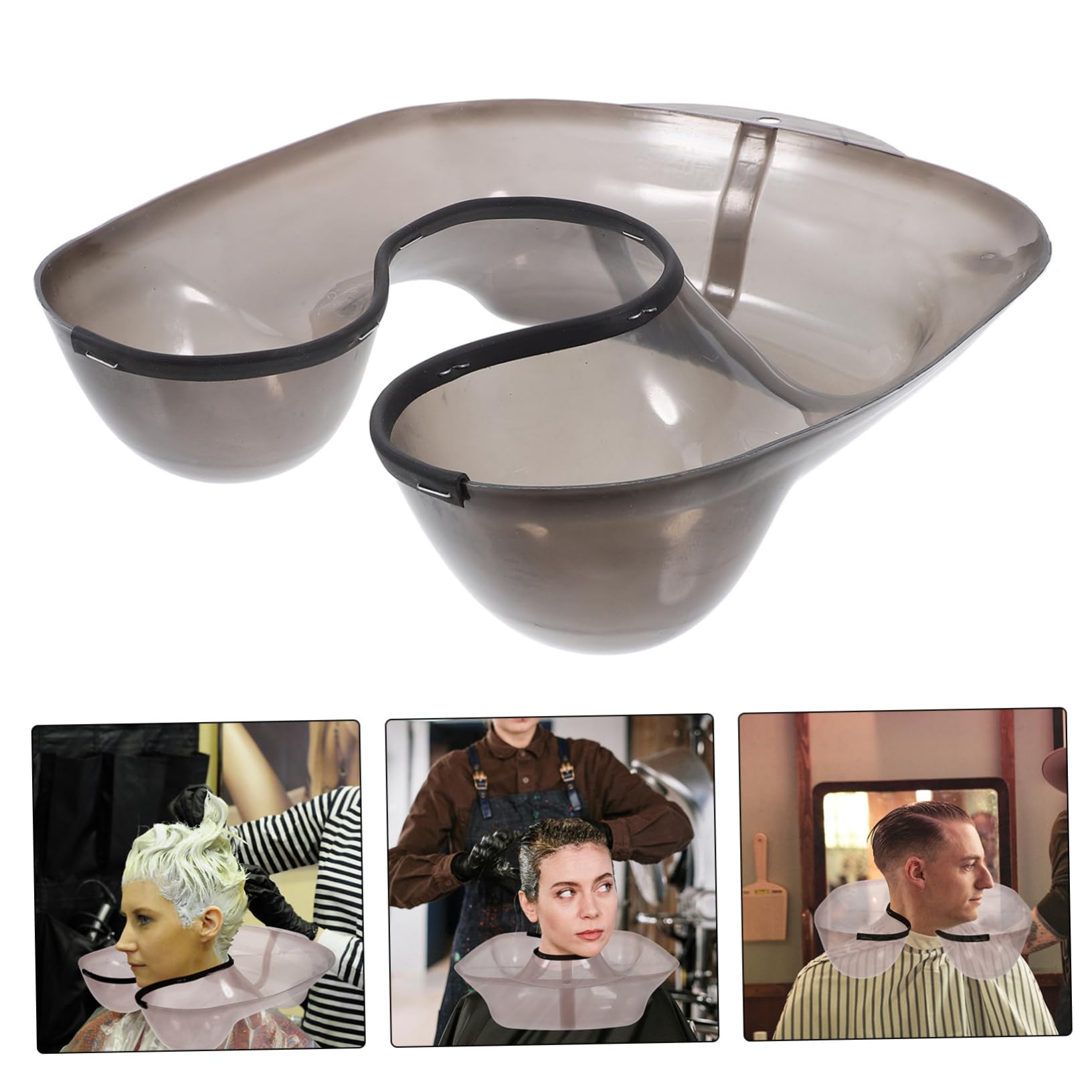 HAPINARY Hair Neck Tray Hair Washing Tray Hair Perm Tray Hair Perm Container Hairdressing Neck Tray