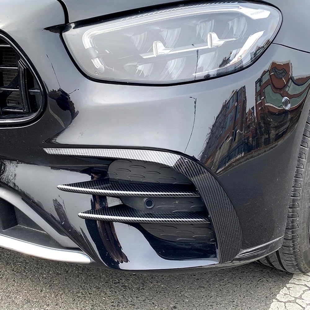 Pokrywa wlotu powietrza Pasuje do Benz E klasa W213 E200 E260 E300 E450 2021-2023 światło przeciwmgielne zderzaka kaptur odpowietrznik wlotowy osłona ramy