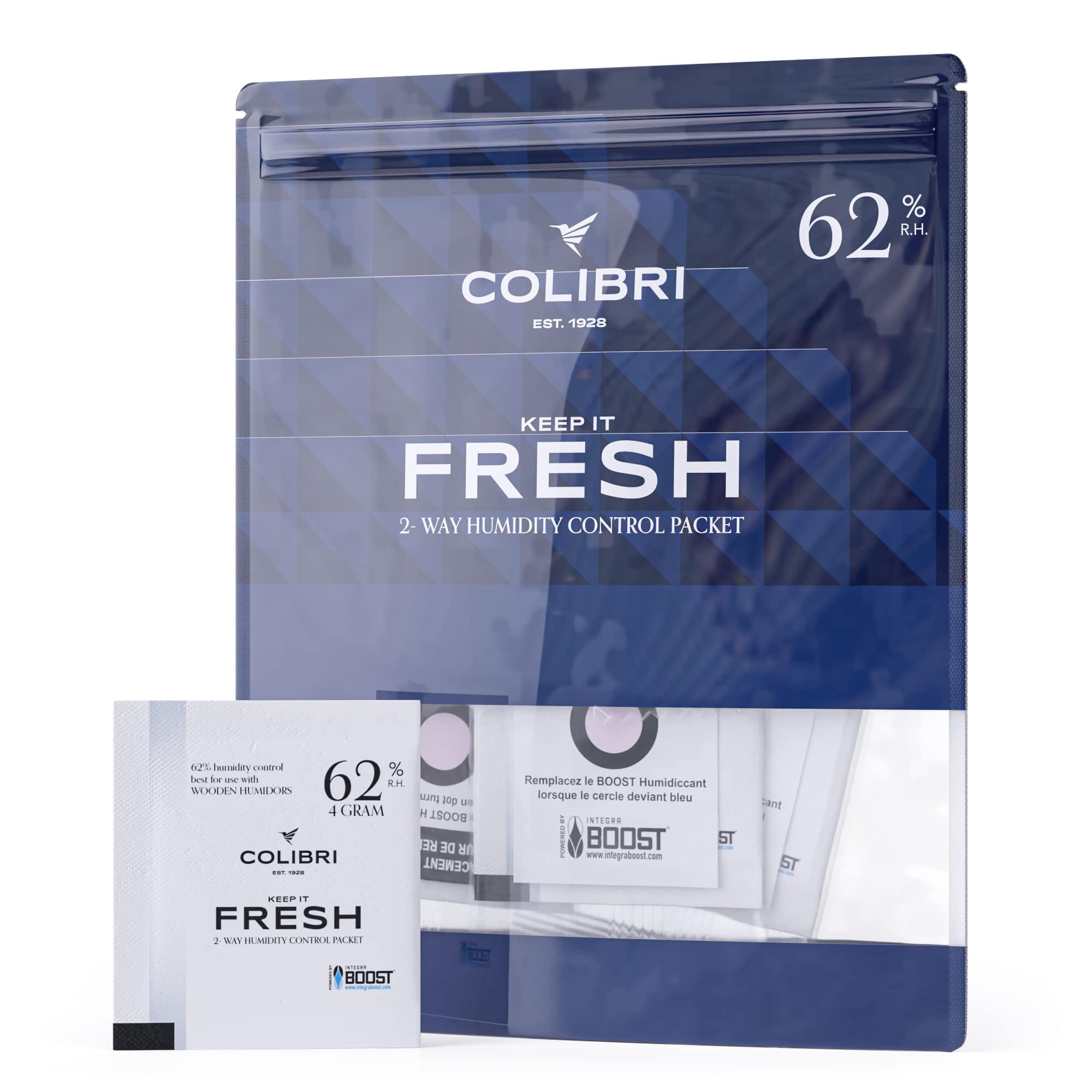 Colibri Fresh Feuchteausgleich-Pads 12er Pack - 72% Luftfeuchtigkeit