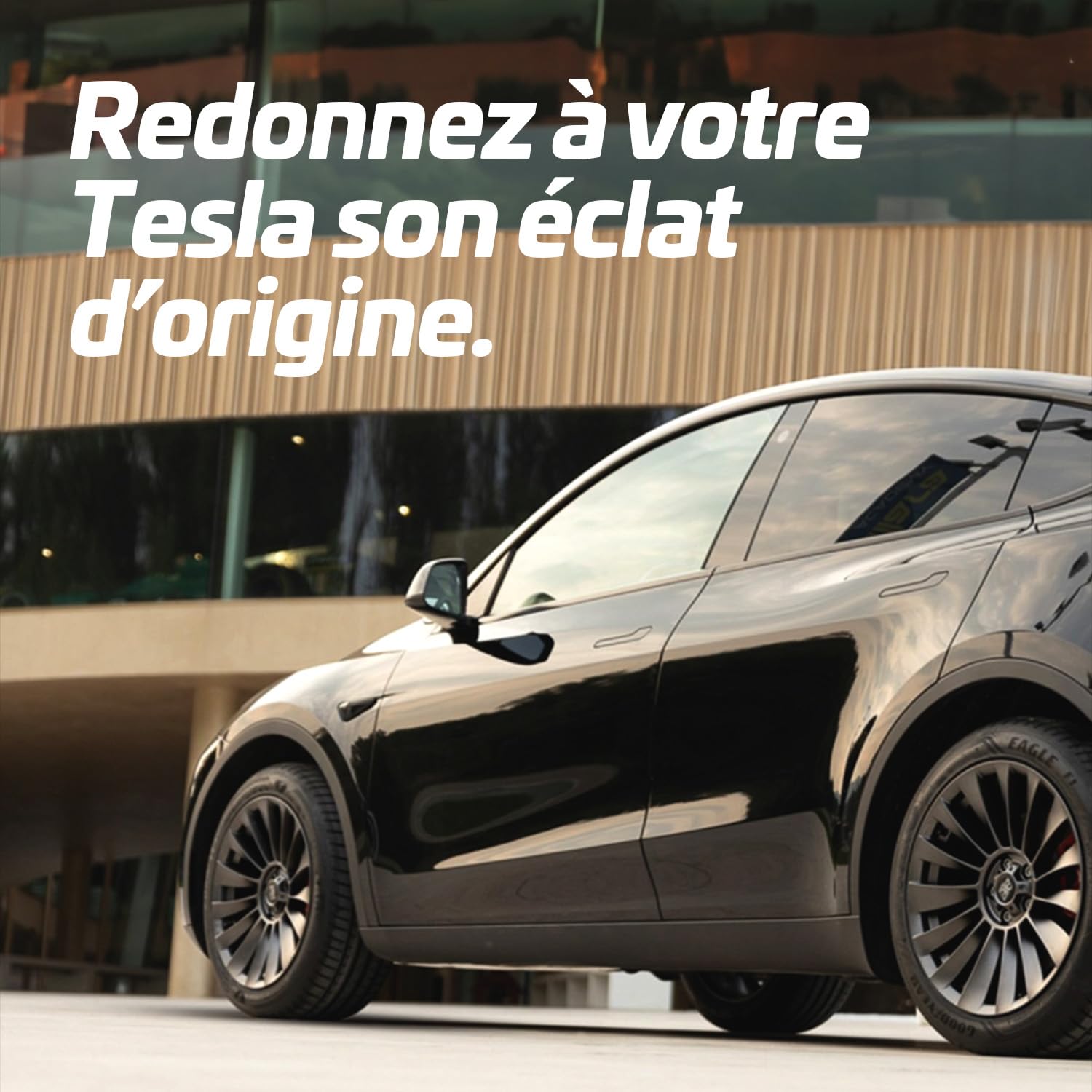 Stylo Retouche Peinture Carrosserie - Blanc perle nacré - Tesla Model 3 & Y (2019 à aujourd'hui) - Stylo Efface Rayure Carrosserie - Séchage Rapide - Protection UV