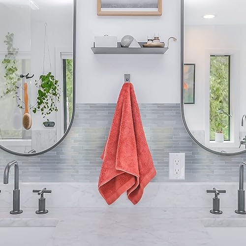 Miniatura 5 de Azulejos lineales para salpicaduras para despegar y pegar, superficie de aluminio cepillado, acero inoxidable, azulejos de mosaico de metro para