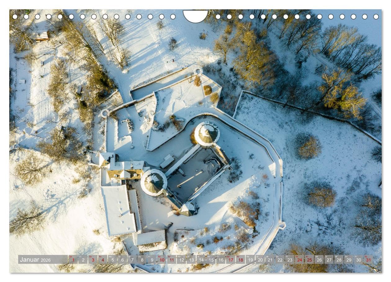 Top-down - Die Welt von oben (Wandkalender 2026 DIN A4 quer), CALVENDO Monatskalender: Endecke die Welt der spektakulären Luftaufnahmen