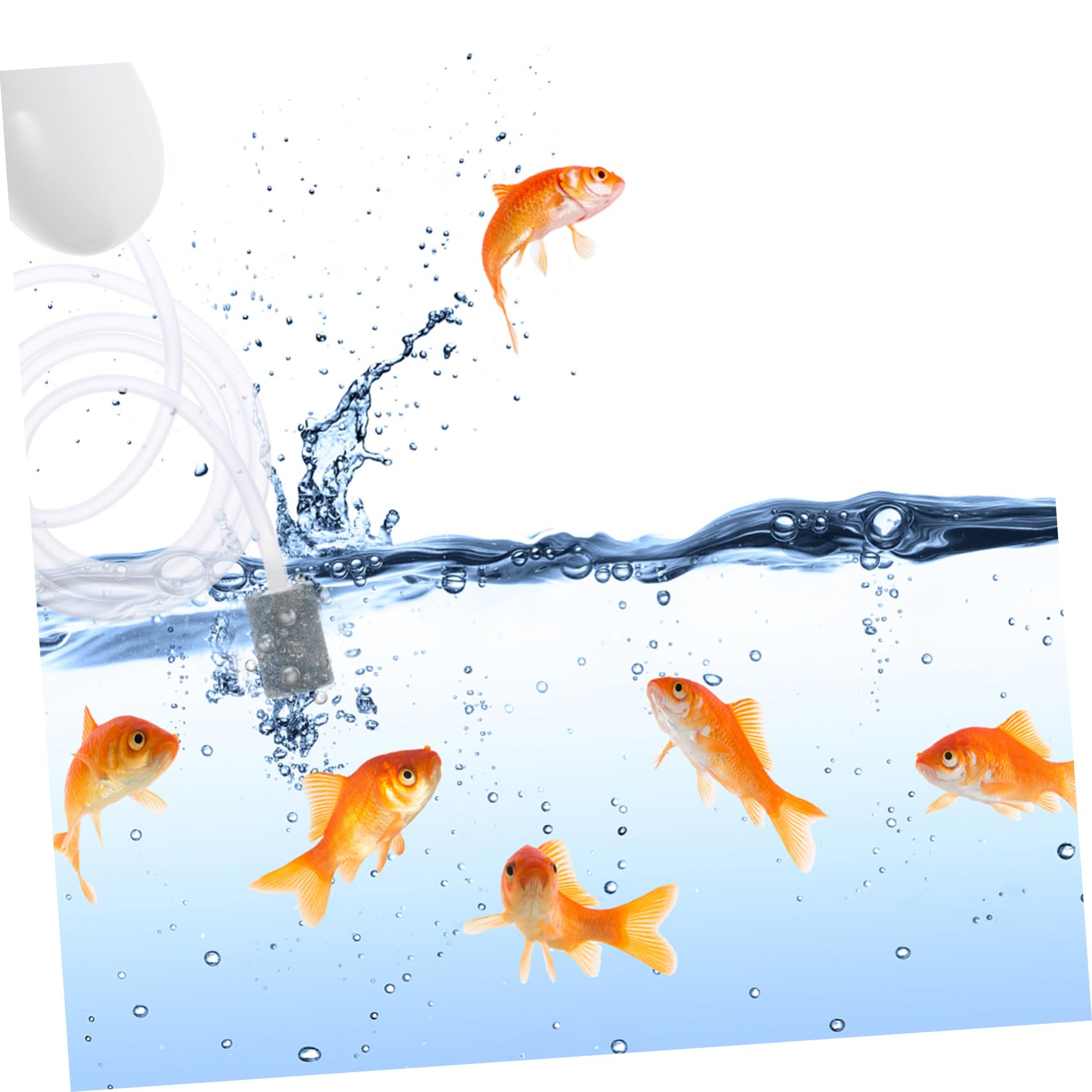 De Oxigeno USB para Acuario De Aireador De Aire USB Oxigenador De Estanque De Peces Aireador De Filtro De Tanque Mini Abdominales De Aireación