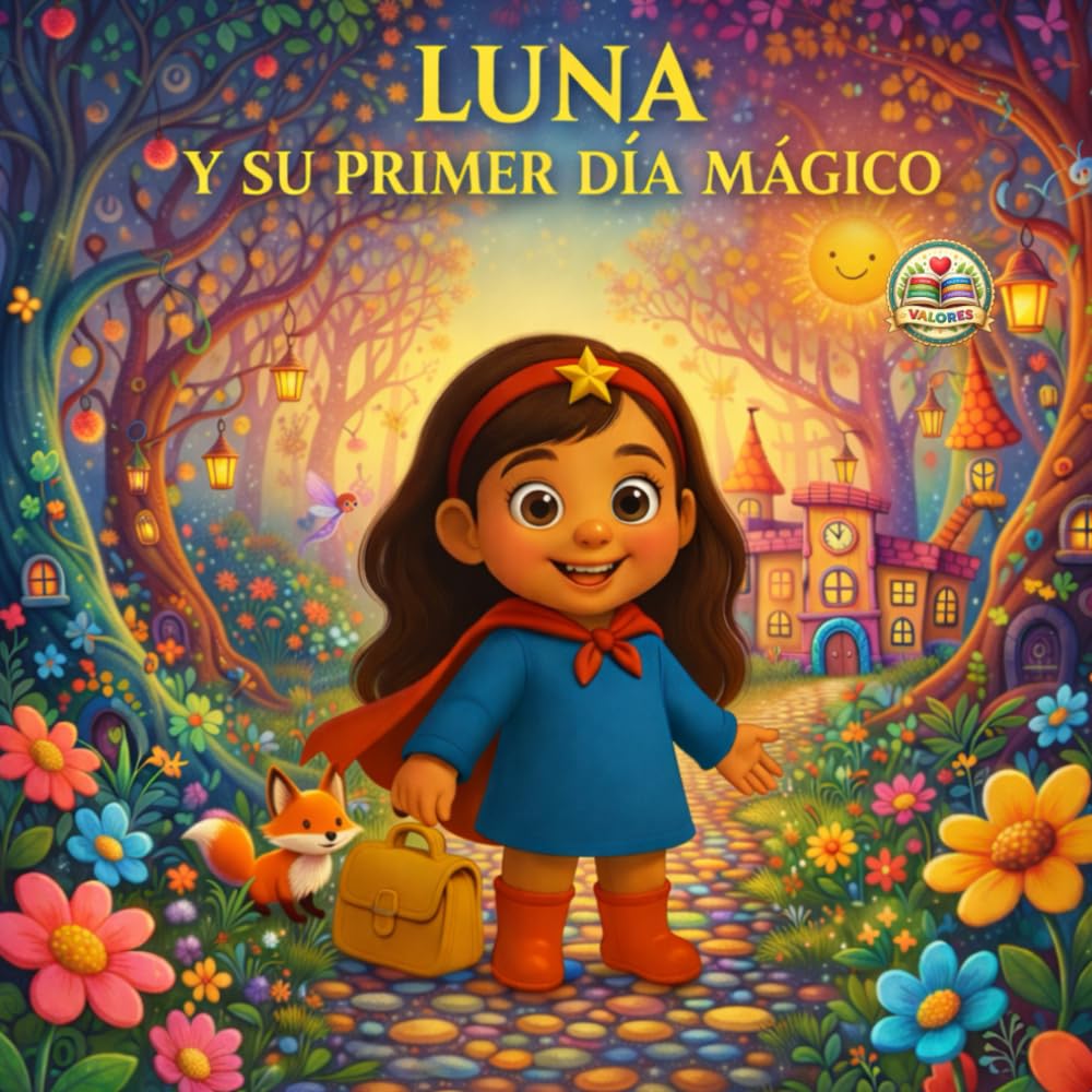 Luna y su primer día mágico