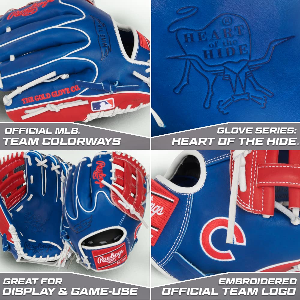 Amazon | ローリングス | HEART OF THE HIDE MLB チームロゴグローブ