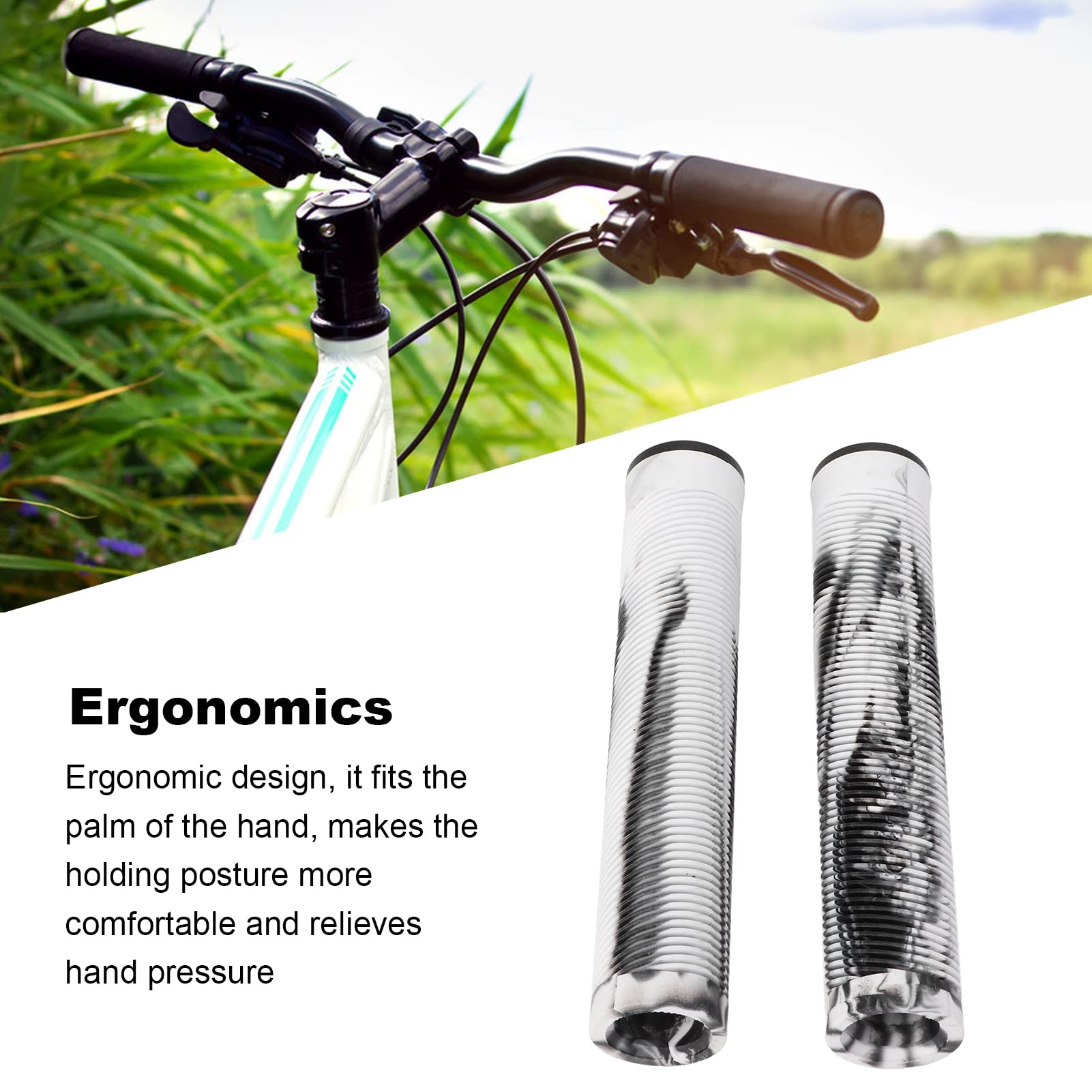 Poignées De Vélo Dilwe - Modèle à La Mode - Confortable Pour VTT