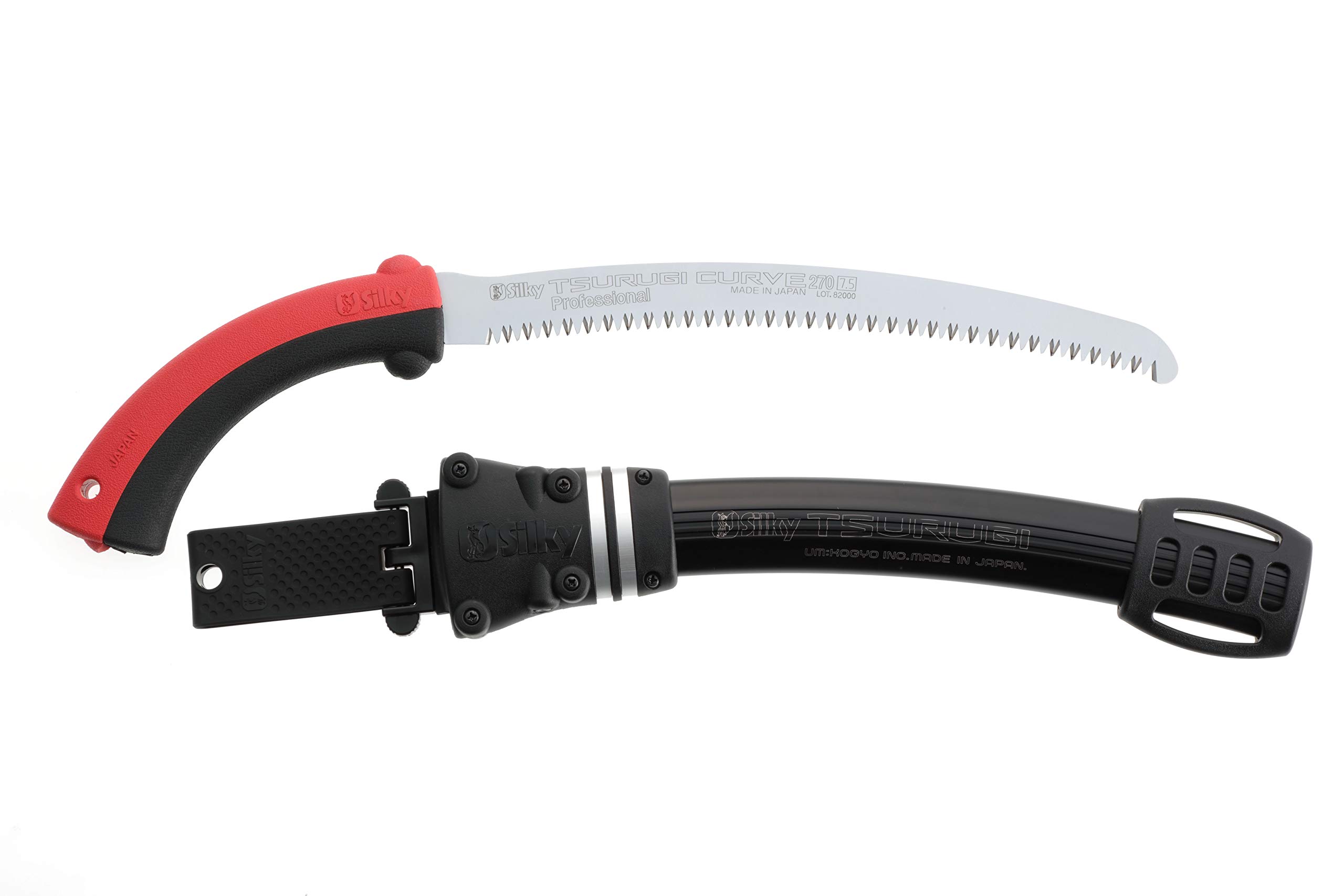 Silky 454-27 Tsurugi Curva Sierra de mano, 270 mm, dientes grandes