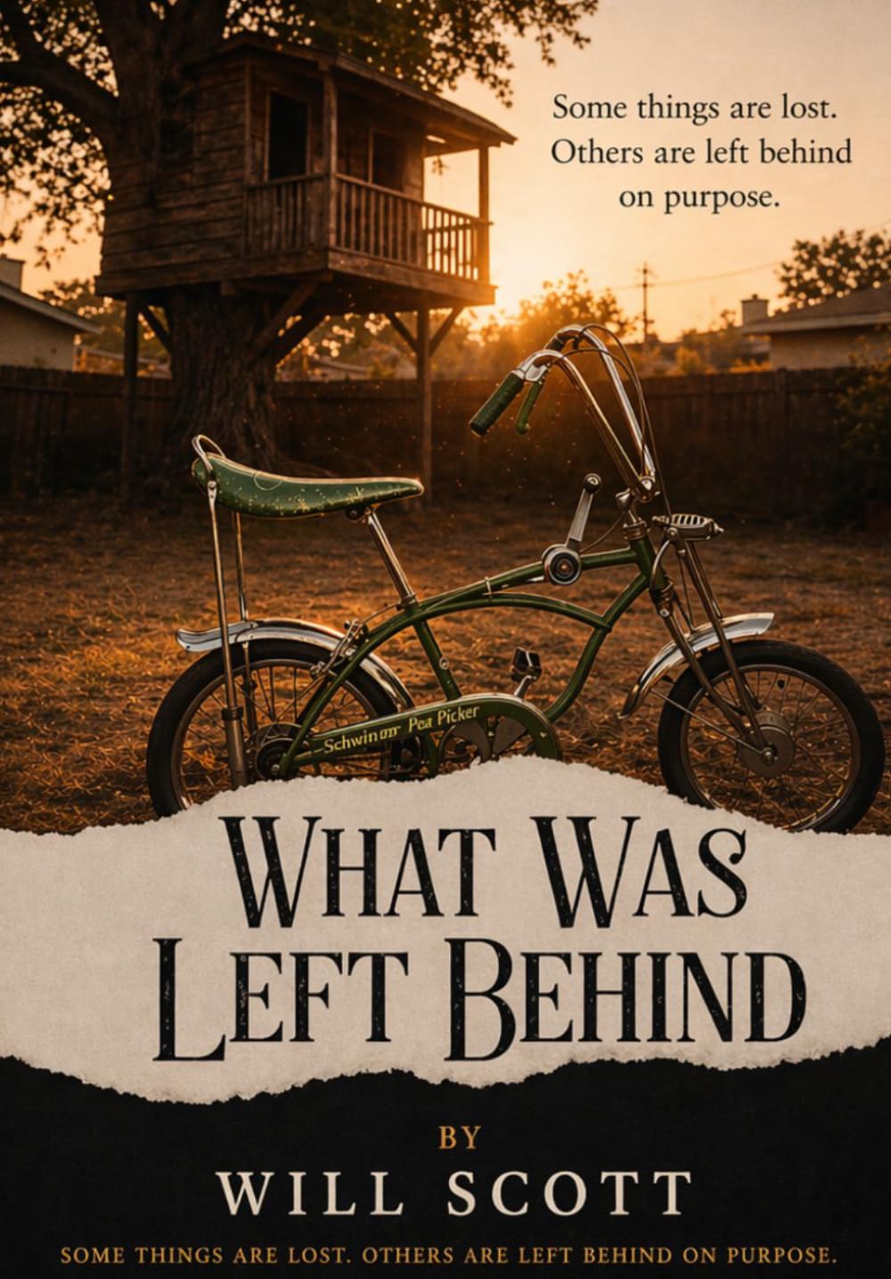 What Was Left Behind: Some things are lost. Others are left behind on purpose. (The treehouse Archives)