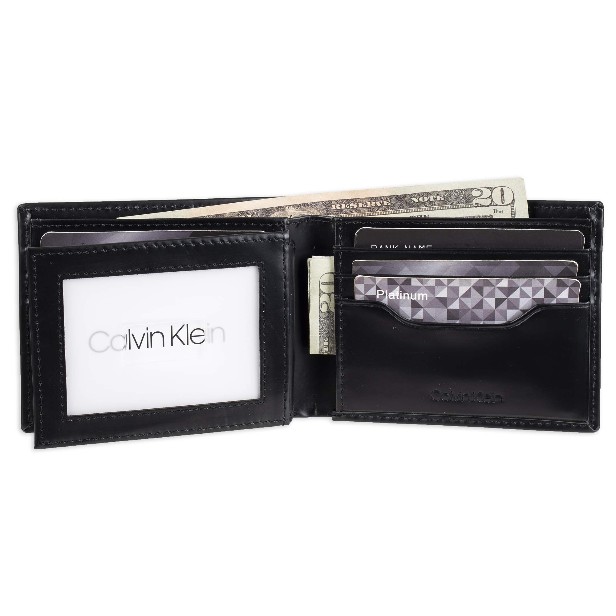 Snapklik.com : Calvin Klein Mens Wallet Sets-Minimalist Bifold And Card ...