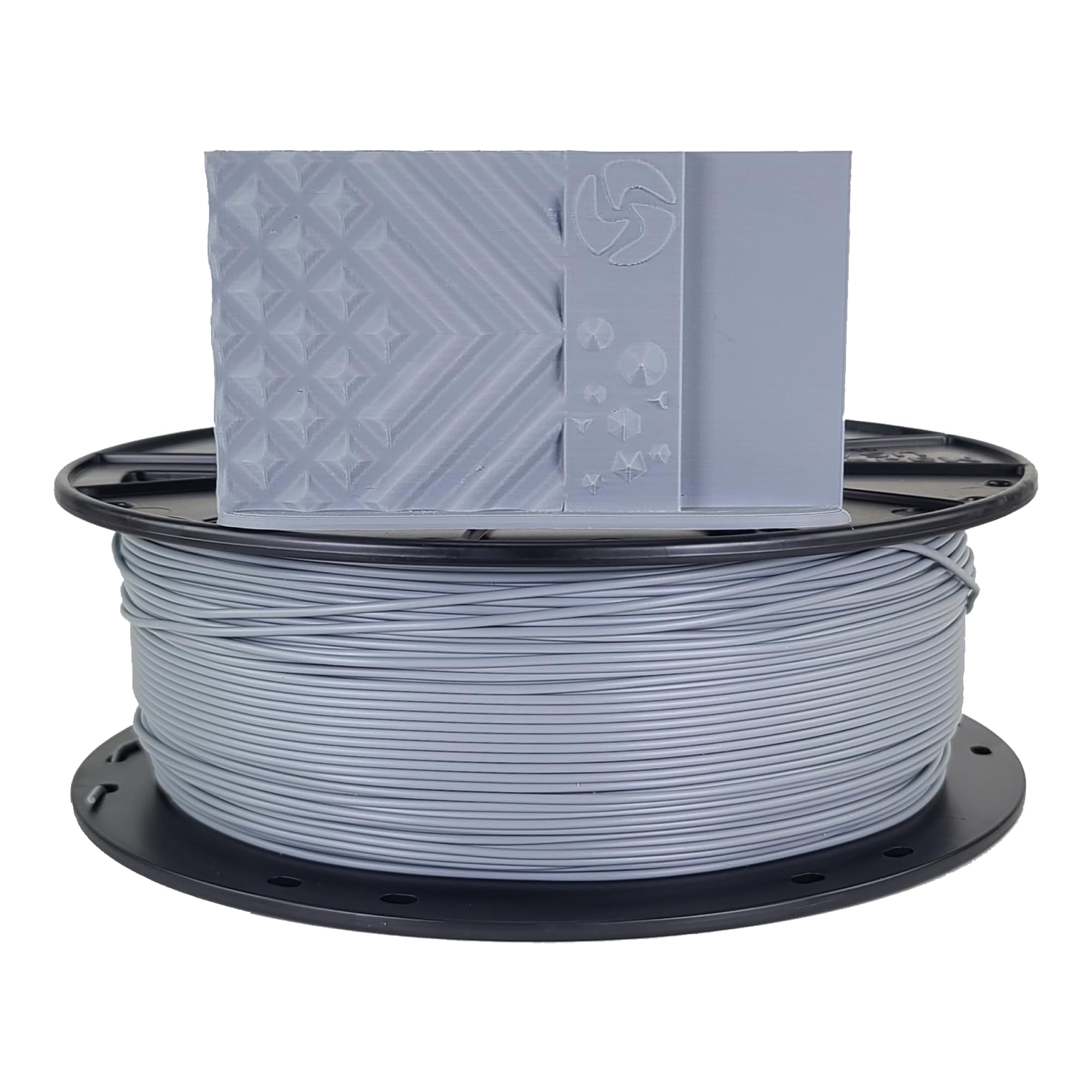 3D Fuel Pro PLA High Heat Professionelles 3D Filament Made in USA (Industrial Gray, 1,75 mm, 1 kg)
