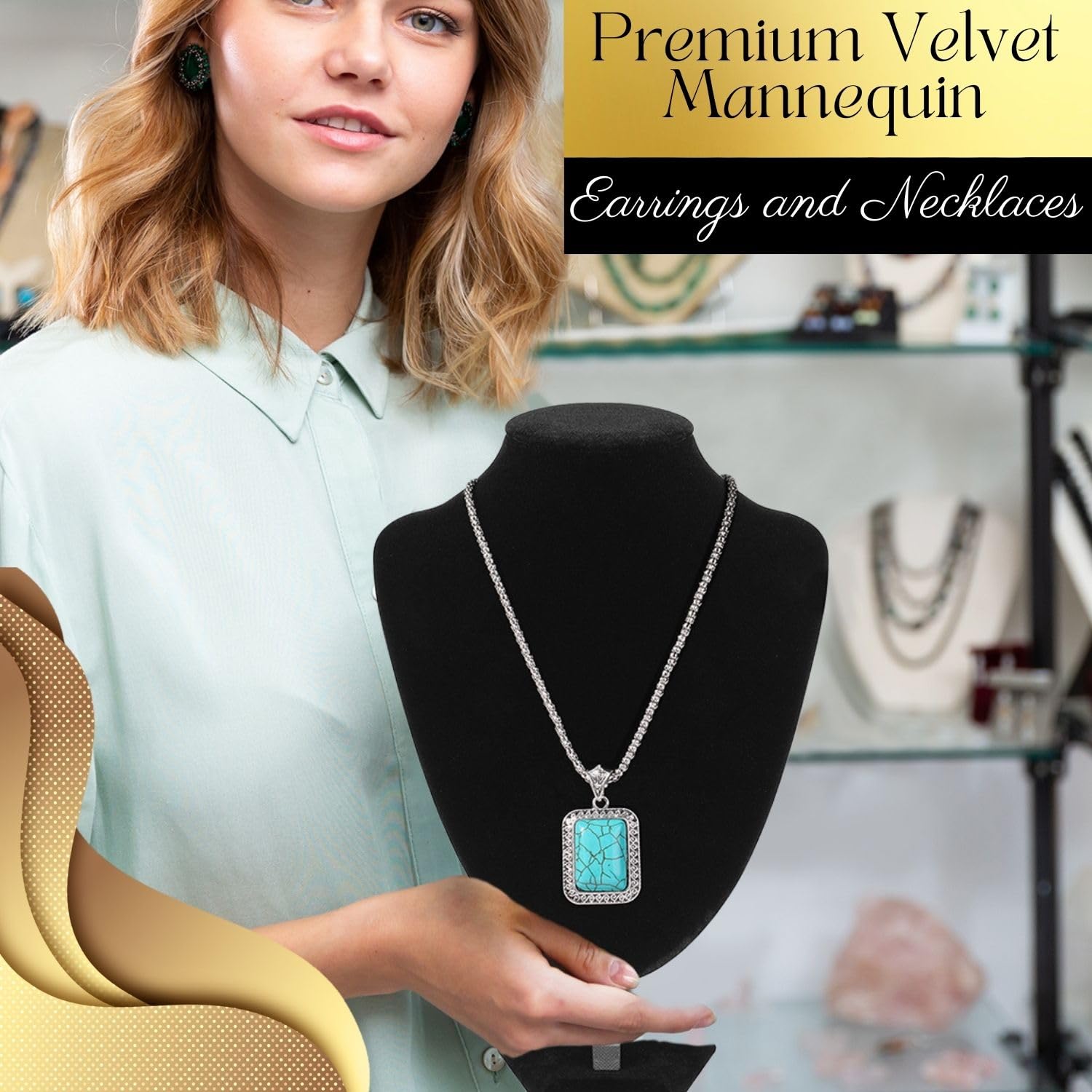 Flexzion Necklace Bust Display Stand - Image 3